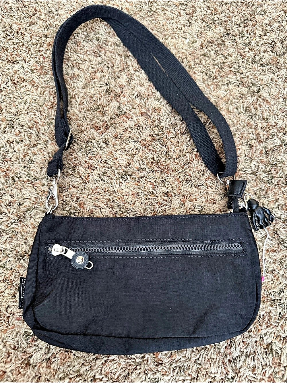 Kipling Mickey Mouse Black Crossbody Bag - Picture 2 of 3